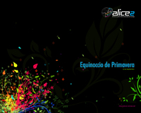 ALICE2 Screensaver - September 22, 2009, 21:18 GMT, Spring Equinox in the Southern Hemisfere